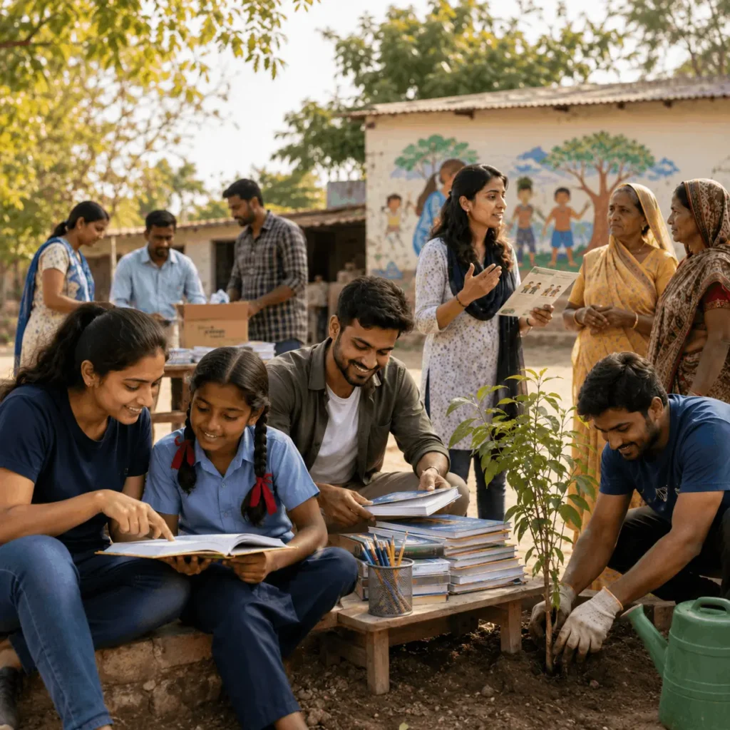 Real Change Begins with People: The Power of Community Volunteering